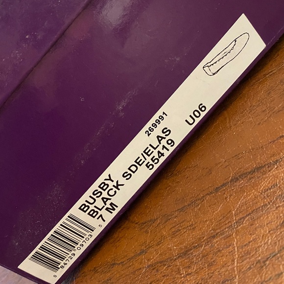 Vaneli Black Suede Flats - Picture 7 of 7